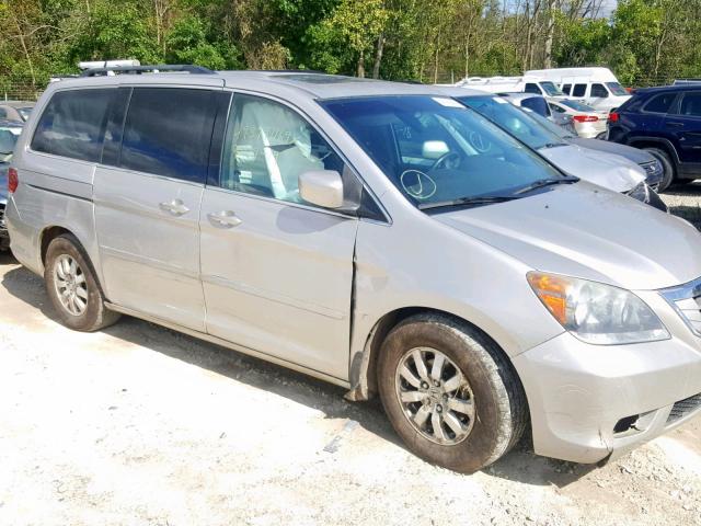 5FNRL38648B415232 - 2008 HONDA ODYSSEY EX SILVER photo 9