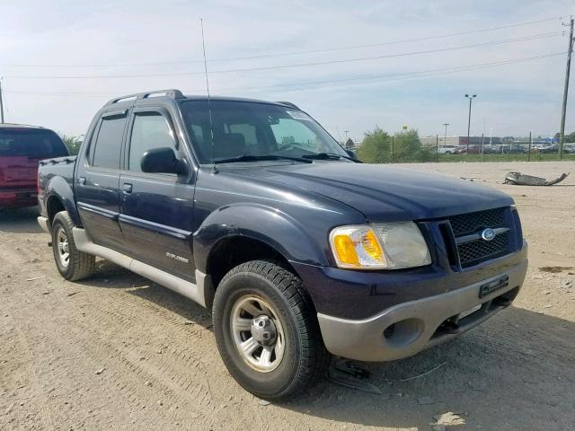 1FMZU77E11UA37330 - 2001 FORD EXPLORER S BLUE photo 1