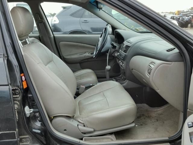 3N1AB51A43L734301 - 2003 NISSAN SENTRA SE- BLACK photo 5