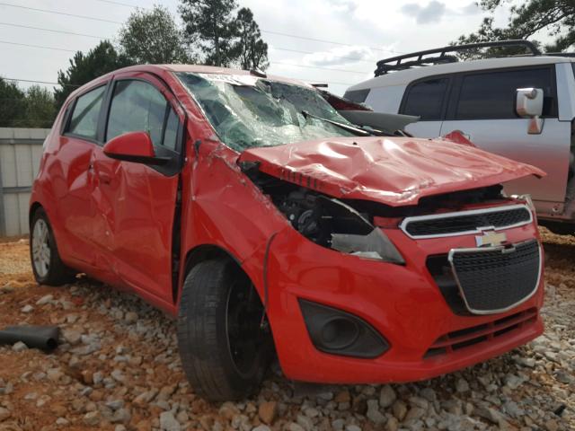 KL8CD6S92DC530967 - 2013 CHEVROLET SPARK 1LT RED photo 1