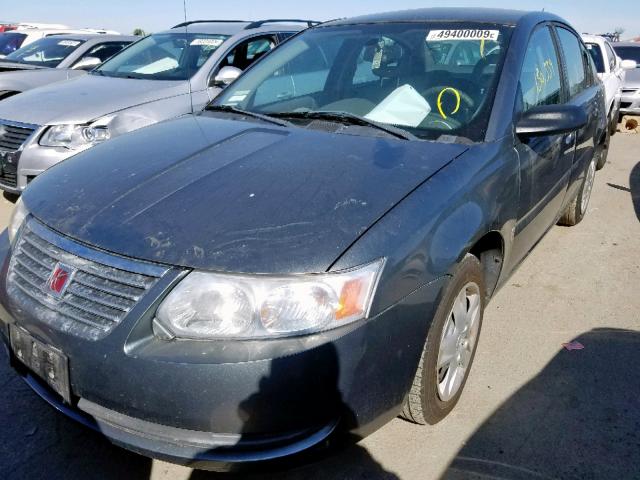 1G8AZ58F87Z123139 - 2007 SATURN ION LEVEL BLUE photo 2