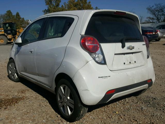 KL8CB6S99DC520541 - 2013 CHEVROLET SPARK LS WHITE photo 3