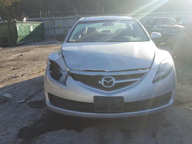 1YVHZ8BH7D5M16883 - 2013 MAZDA 6 SPORT SILVER photo 7