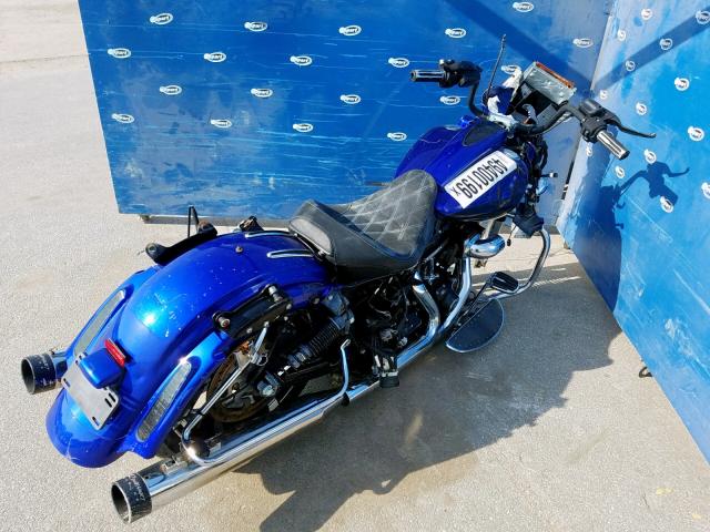 1HD1TC815CB960819 - 2012 HARLEY-DAVIDSON FLTRXSE CV BLUE photo 4