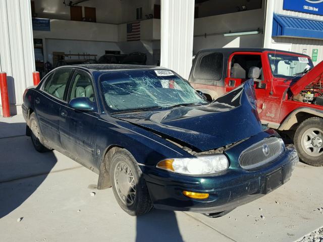 1G4HR54K2YU137782 - 2000 BUICK LESABRE LI GREEN photo 1