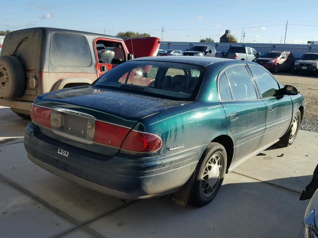 1G4HR54K2YU137782 - 2000 BUICK LESABRE LI GREEN photo 4