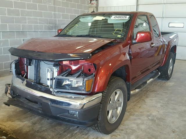 1GCJTDFE6B8110755 - 2011 CHEVROLET COLORADO L RED photo 2