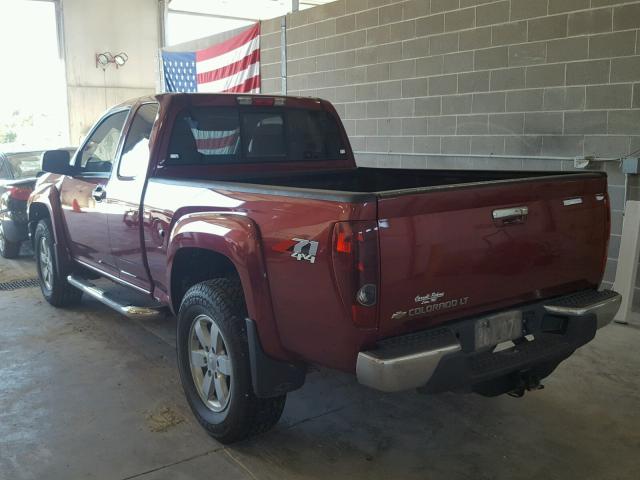 1GCJTDFE6B8110755 - 2011 CHEVROLET COLORADO L RED photo 3