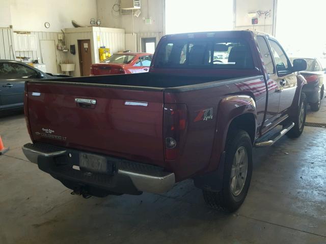 1GCJTDFE6B8110755 - 2011 CHEVROLET COLORADO L RED photo 4