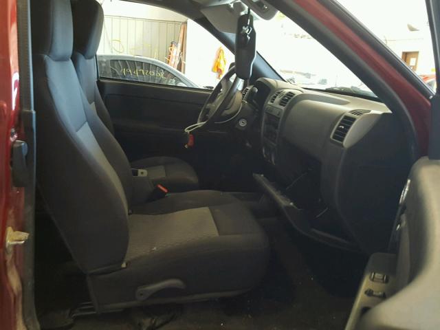 1GCJTDFE6B8110755 - 2011 CHEVROLET COLORADO L RED photo 5