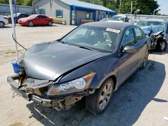 1HGCP26859A051438 - 2009 HONDA ACCORD EXL SILVER photo 2