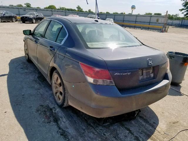 1HGCP26859A051438 - 2009 HONDA ACCORD EXL SILVER photo 3