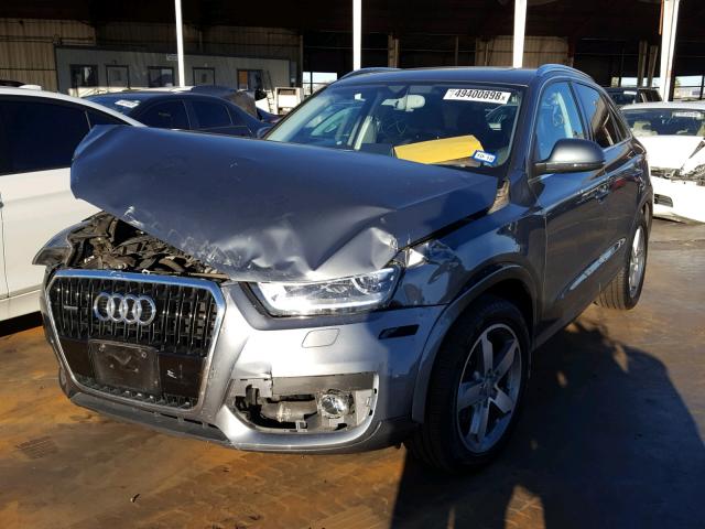 WA1EFCFS9FR005338 - 2015 AUDI Q3 PREMIUM SILVER photo 2