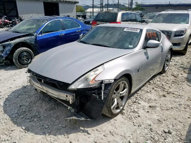 JN1AZ4EH6CM561478 - 2012 NISSAN 370Z BASE SILVER photo 2