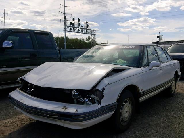 1G3HN52K3S4837045 - 1995 OLDSMOBILE 88 ROYALE WHITE photo 2