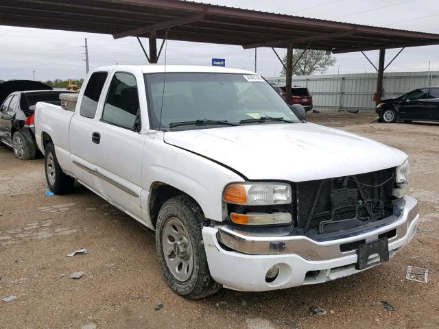 1GTEC19Z56Z266915 - 2006 GMC NEW SIERRA WHITE photo 1