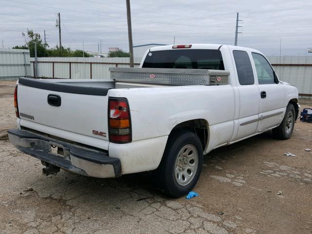 1GTEC19Z56Z266915 - 2006 GMC NEW SIERRA WHITE photo 4