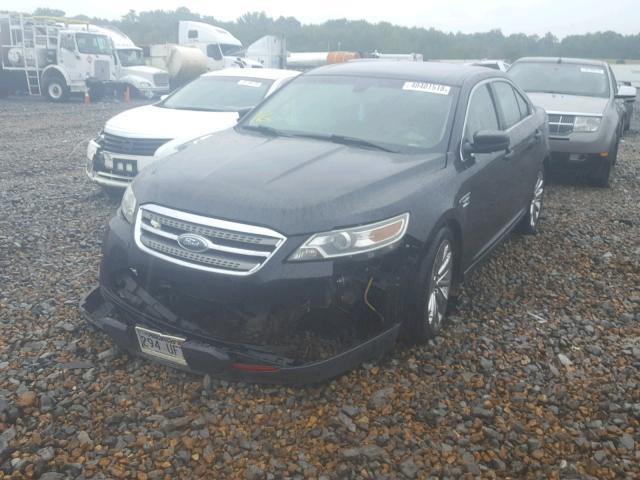 1FAHP2EW6AG102957 - 2010 FORD TAURUS SEL BLACK photo 2