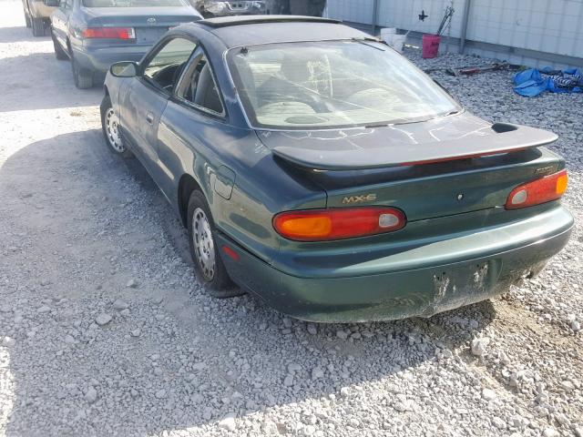 1YVGE31C5S5333076 - 1995 MAZDA MX-6 BASE GREEN photo 3