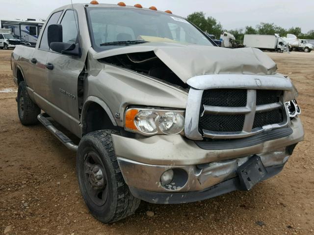 3D7KU28C64G277931 - 2004 DODGE RAM 2500 S GOLD photo 1