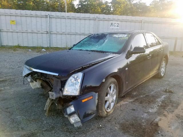 1G6DW677X60125119 - 2006 CADILLAC STS BLACK photo 2