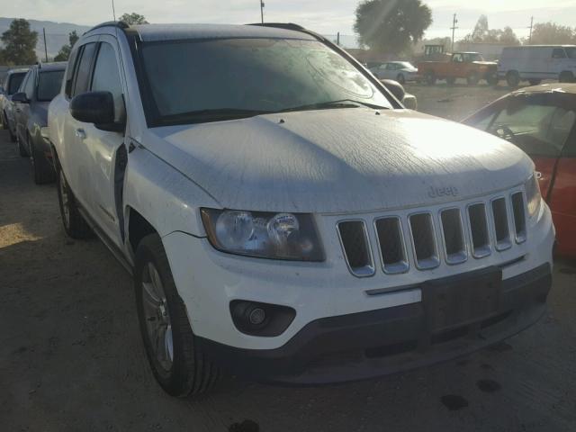 1C4NJDBB0ED592542 - 2014 JEEP COMPASS SP 白色 照片 1