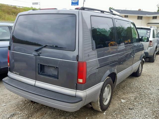 1GNDM19W6XB148906 - 1999 CHEVROLET ASTRO GRAY photo 4