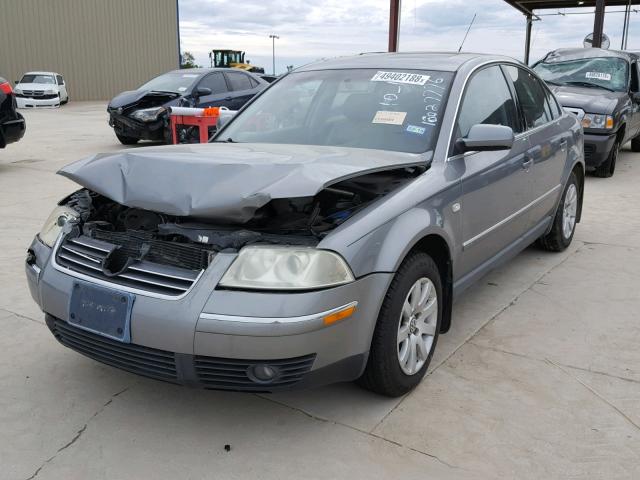 WVWPD63B43P058353 - 2003 VOLKSWAGEN PASSAT GLS GRAY photo 2