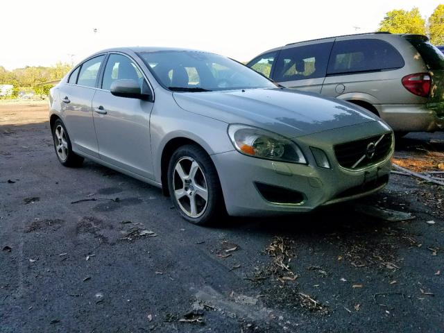 YV1622FS7C2107493 - 2012 VOLVO S60 T5 SILVER photo 1