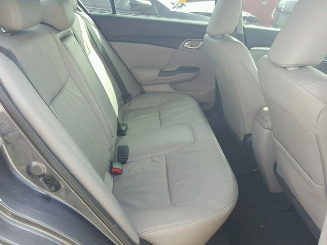19XFB2F93EE035944 - 2014 HONDA CIVIC EXL 灰色 照片 6