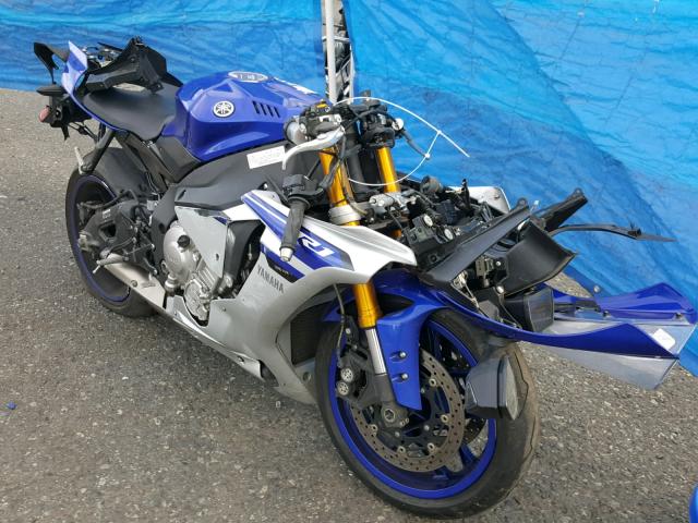 JYARN39E8GA002863 - 2016 YAMAHA YZFR1 BLUE photo 1