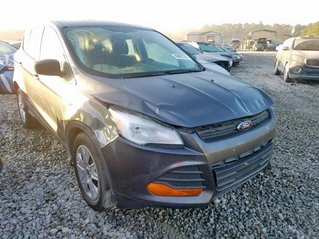 1FMCU0F76FUB45319 - 2015 FORD ESCAPE S GRAY photo 1