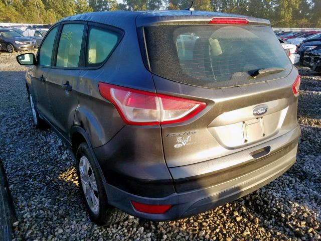 1FMCU0F76FUB45319 - 2015 FORD ESCAPE S GRAY photo 3