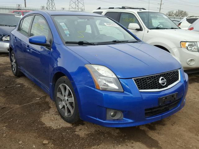 3N1AB6AP6CL749621 - 2012 NISSAN SENTRA 2.0 BLUE photo 1