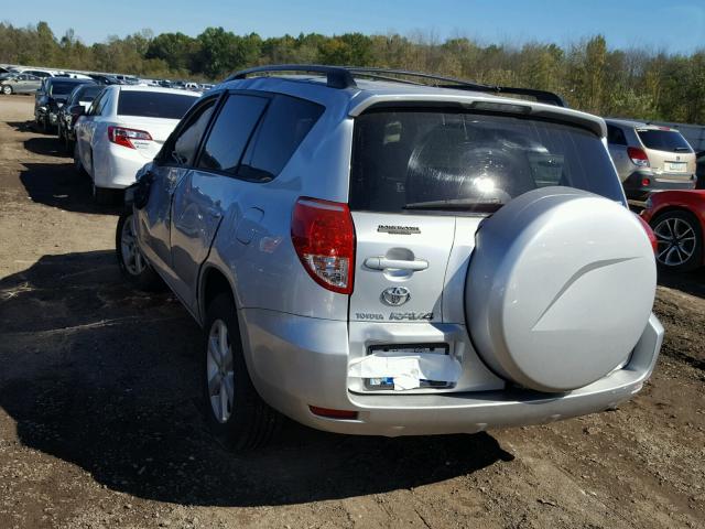 JTMZD31V366006307 - 2006 TOYOTA RAV4 LIMIT SILVER photo 3