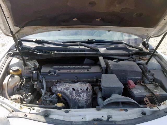 4T1BE46K78U757407 - 2008 TOYOTA CAMRY CE WHITE photo 7