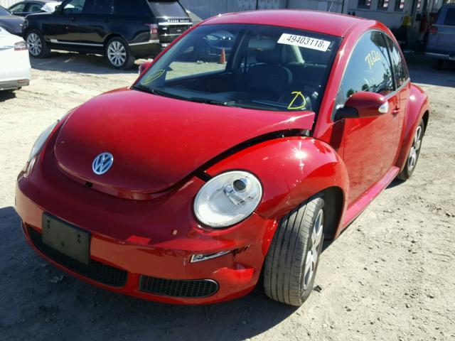 3VWPG31C26M415893 - 2006 VOLKSWAGEN NEW BEETLE RED photo 2