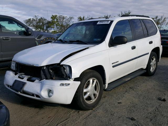 1GKDT13SX62268714 - 2006 GMC ENVOY WHITE photo 2