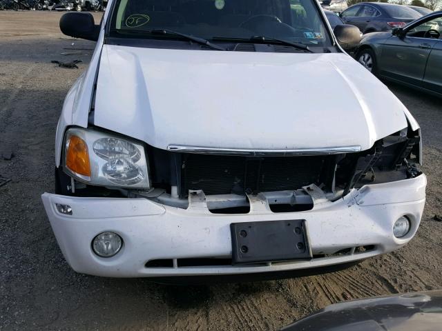 1GKDT13SX62268714 - 2006 GMC ENVOY WHITE photo 9