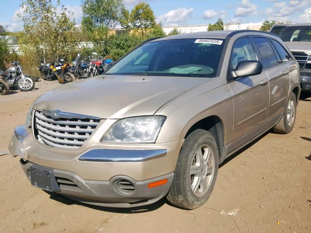 2A4GM68486R623792 - 2006 CHRYSLER PACIFICA T GOLD photo 2