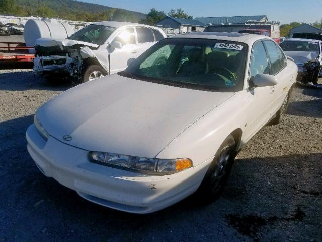 1G3WS52H01F158132 - 2001 OLDSMOBILE INTRIGUE G WHITE photo 2