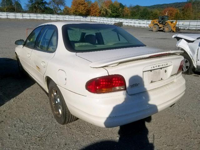 1G3WS52H01F158132 - 2001 OLDSMOBILE INTRIGUE G WHITE photo 3