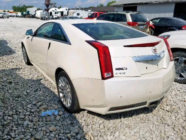 1G6DK1E35D0135049 - 2013 CADILLAC CTS PERFOR WHITE photo 3