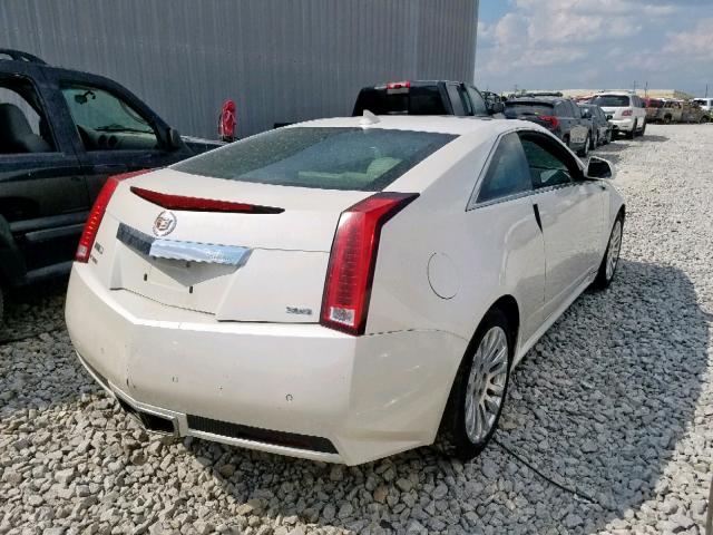 1G6DK1E35D0135049 - 2013 CADILLAC CTS PERFOR WHITE photo 4