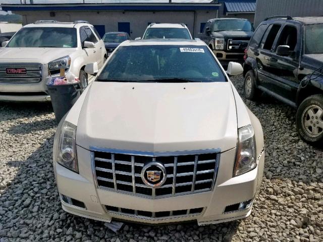 1G6DK1E35D0135049 - 2013 CADILLAC CTS PERFOR WHITE photo 9