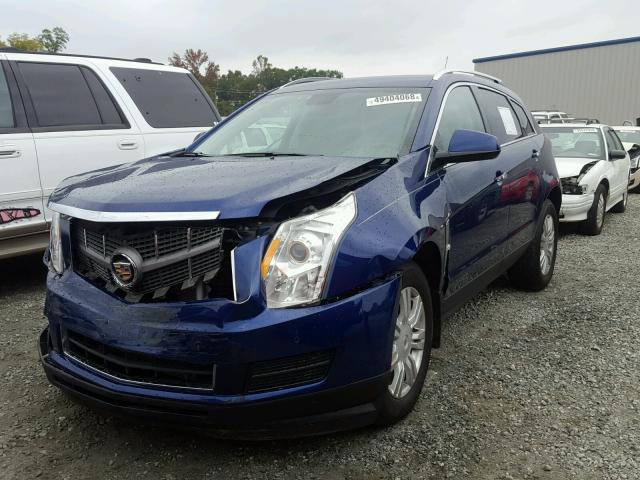 3GYFNDE30CS546620 - 2012 CADILLAC SRX LUXURY BLUE photo 2