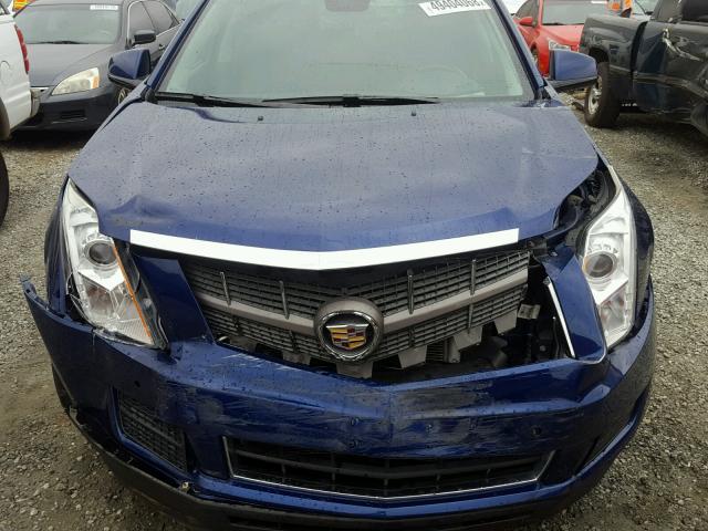 3GYFNDE30CS546620 - 2012 CADILLAC SRX LUXURY BLUE photo 9