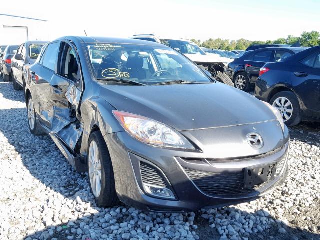 JM1BL1K69B1476333 - 2011 MAZDA 3 S GRAY photo 1