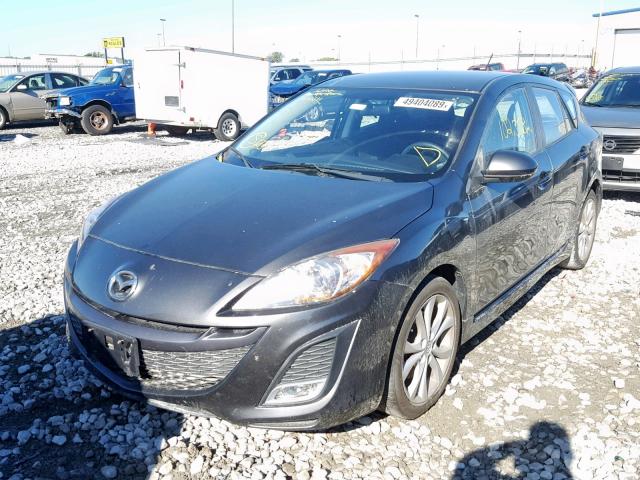 JM1BL1K69B1476333 - 2011 MAZDA 3 S GRAY photo 2