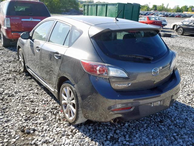 JM1BL1K69B1476333 - 2011 MAZDA 3 S GRAY photo 3